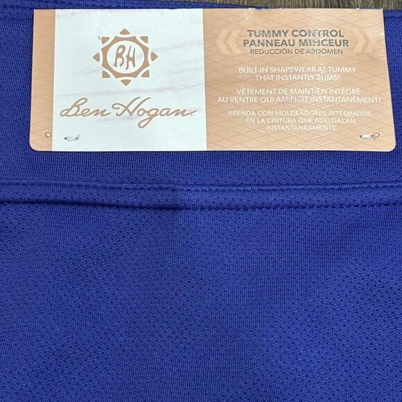 NWT Ben Hogan Purple Tummy Control UPF 50 Women’s Skort Golf Skirt Size XL - Picture 4 of 5